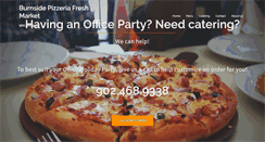 Desktop Screenshot of burnsidepizza.ca