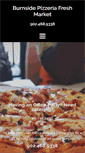 Mobile Screenshot of burnsidepizza.ca